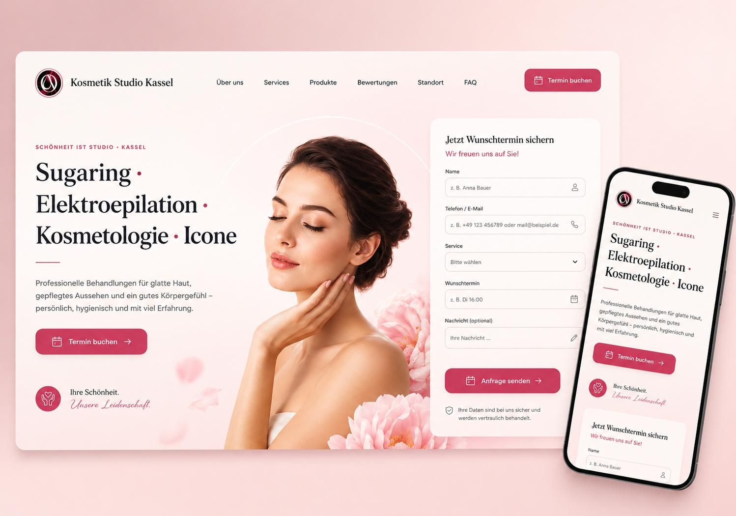 Kosmetik Studio Kassel — strona salonu beauty